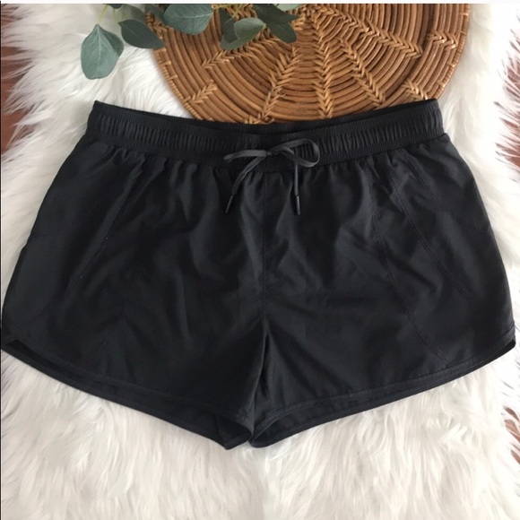 Athleta Pants - Athleta Dark Grey Lined Running Shorts